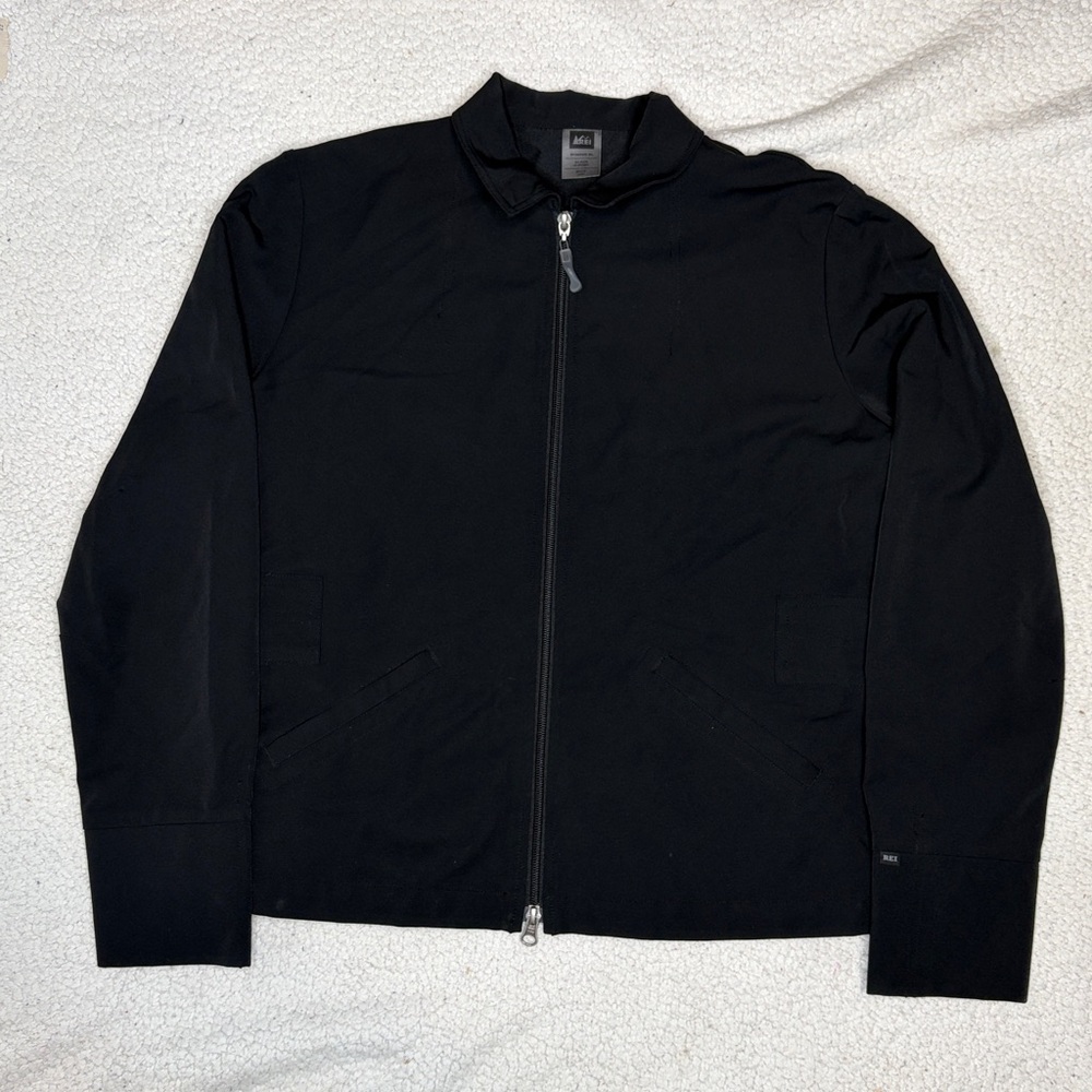 REI Women's Black Activewear Jacket: Size Extra Large
